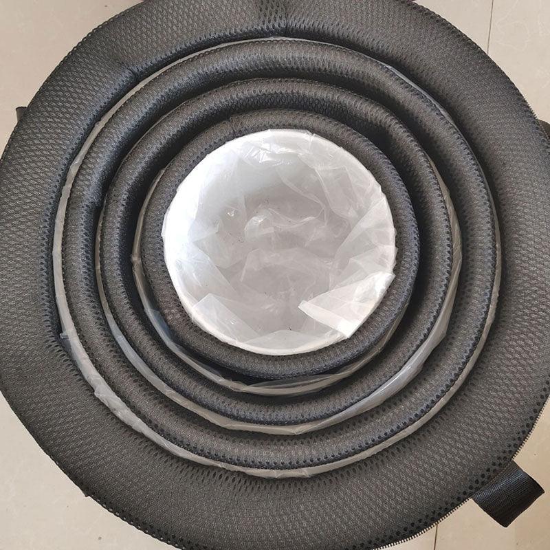 Los cuencos cantores de cristal esmerilado llevan la caja del bolso, bolso de protección anticolisión