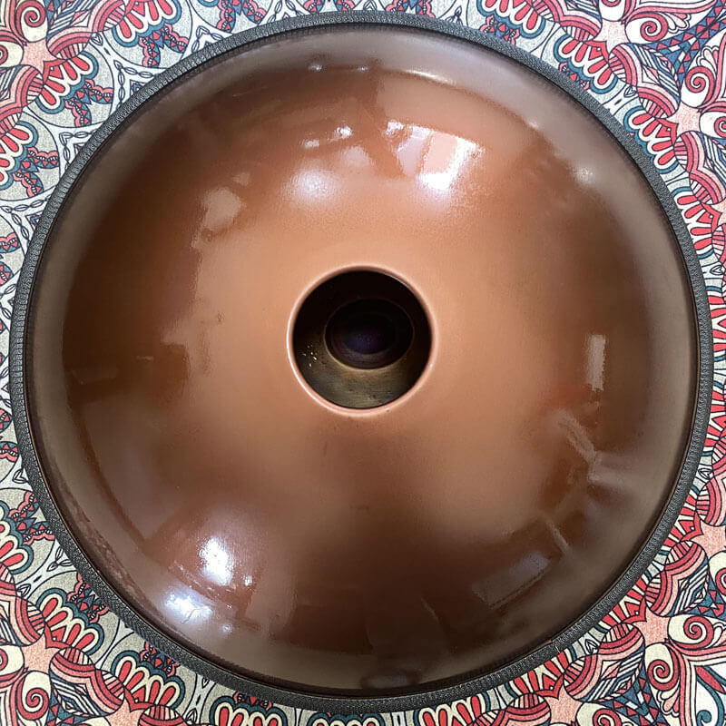 MiSoundofNature 手作りハンドパンマンダラ STL クルドケルト D マイナー 22 インチ handpan drum 初心者用