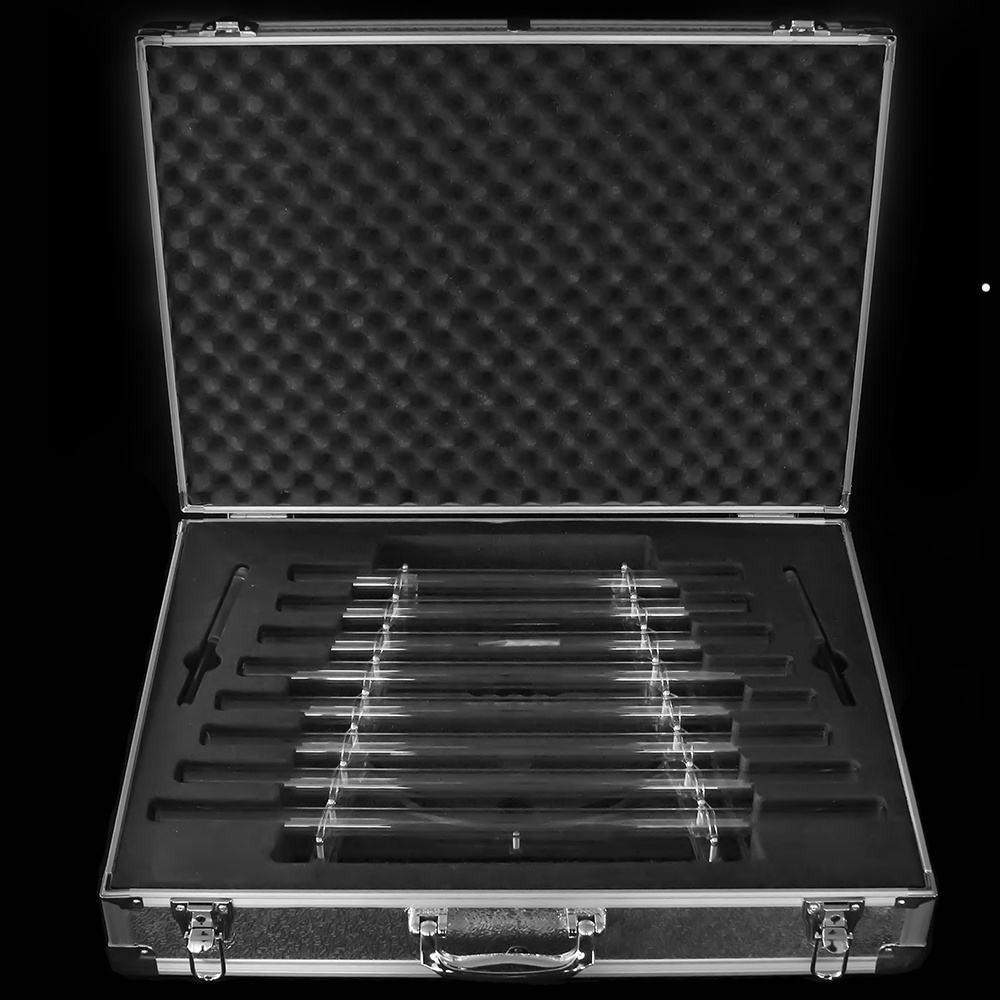 (Big/Small Size) Clear Crystal Singing Harp Transparent Sound Healing Quartz Harp - HLURU.SHOP