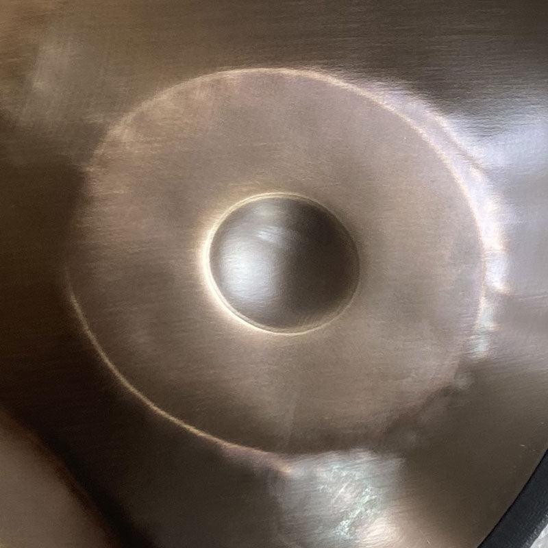 MiSoundofNature X-Star 22'' 9/10/12 Notes High-end 1.2mm Stainless Steel Handpan Drum, Kurd / Celtic D Minor, Available in 432 Hz and 440 Hz - Severe Quenching Heat Treatment - HLURU.SHOP