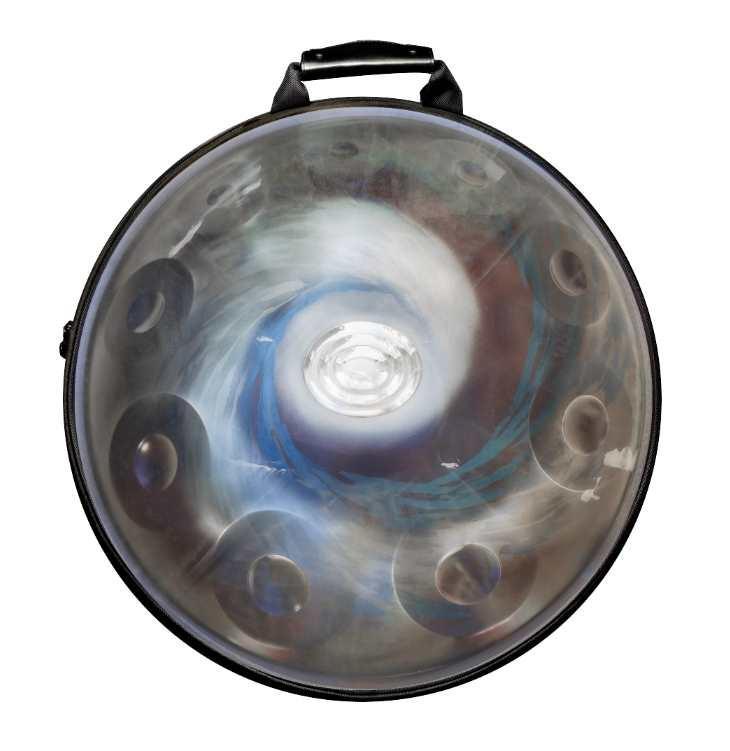 AS TEMAN Transparent Handpan Bag | Suitable for 22 inch Handpan | Built-in protective memory soft pad - HLURU.SHOP