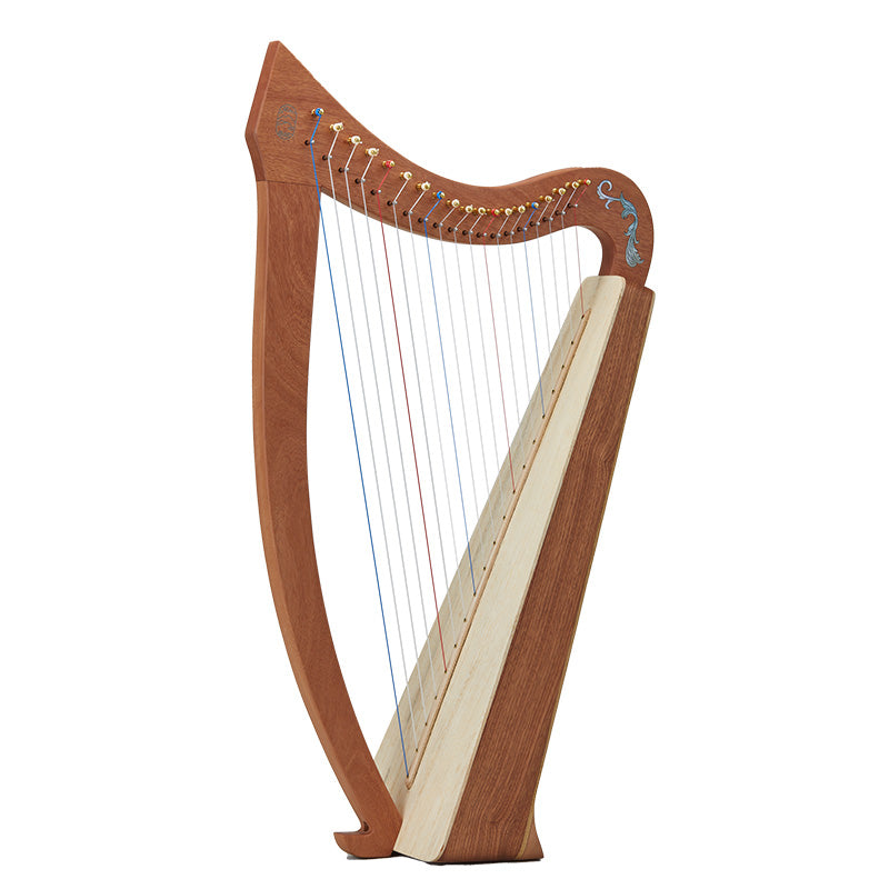 Hluru Musical Harp Paulownia wood Instrument 8/15/19 String Lyre Angel Wings