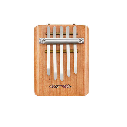 HLURU 5 & 9 Keys Flat Kalimba Thumb Piano, Cherry Wood D Minor / A Minor /  D Amara / Pentatonic /  G Major / G Minor / F Major Kalimba Instrument