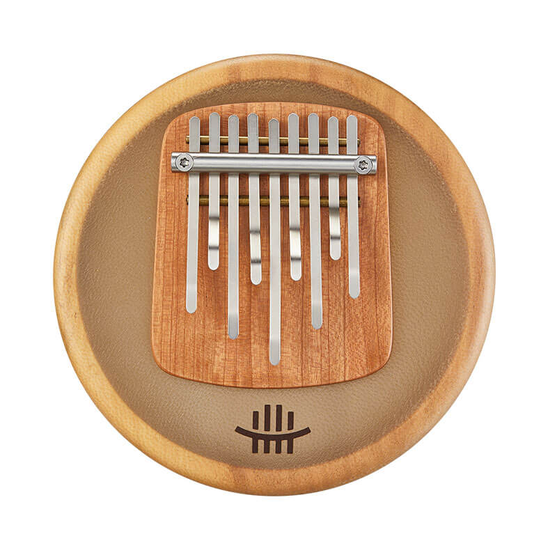 HLURU 5 & 9 Keys Flat Kalimba Thumb Piano, Cherry Wood D Minor / A Minor /  D Amara / Pentatonic /  G Major / G Minor / F Major Kalimba Instrument