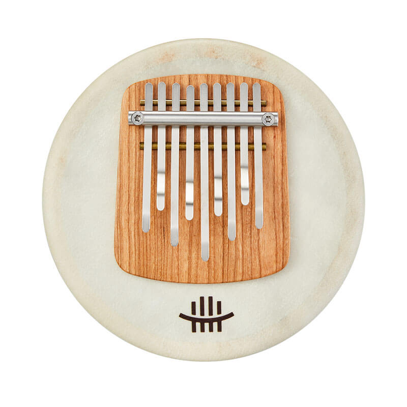 HLURU 5 & 9 Keys Flat Kalimba Thumb Piano, Cherry Wood D Minor / A Minor /  D Amara / Pentatonic /  G Major / G Minor / F Major Kalimba Instrument