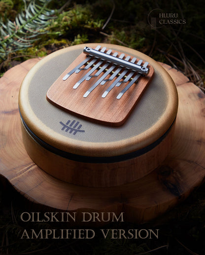 HLURU 5 & 9 Keys Flat Kalimba Thumb Piano, Cherry Wood D Minor / A Minor /  D Amara / Pentatonic /  G Major / G Minor / F Major Kalimba Instrument