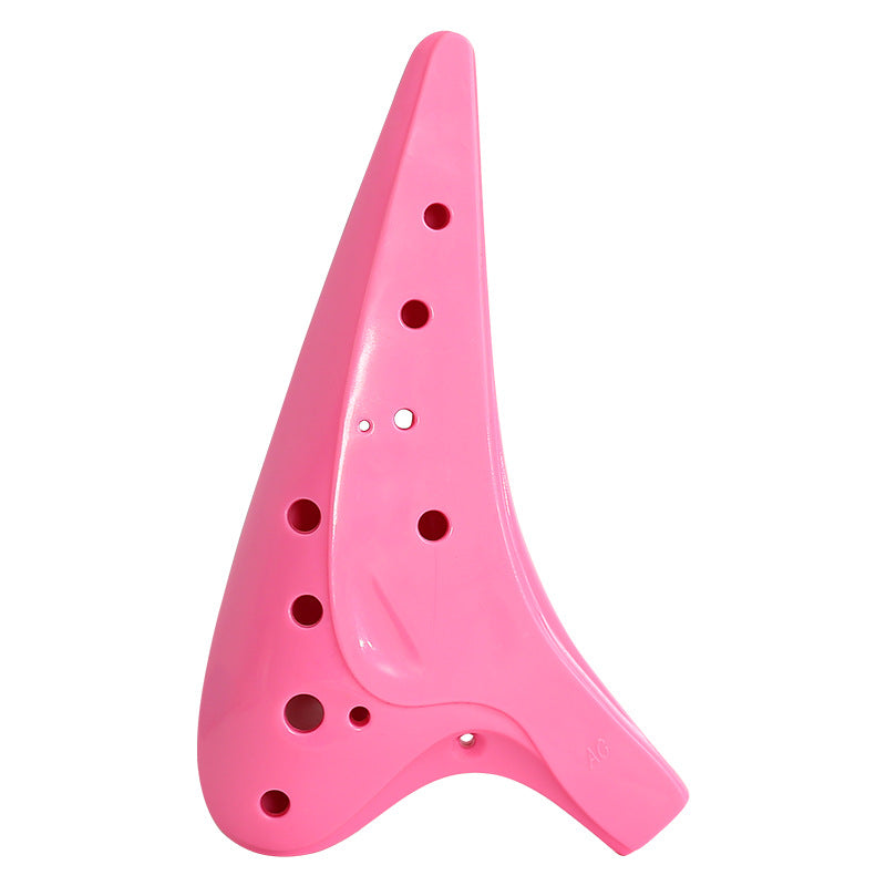 プラスチック 12穴オカリナ フォカリンク アルトC サツマイモフルート 樹脂オカリナ楽器