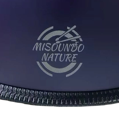 MiSoundofNature Starburst A1 DC Handpan Drums 22 Inches 10 Notes D Minor Kurd Scale hangdrum with gift set