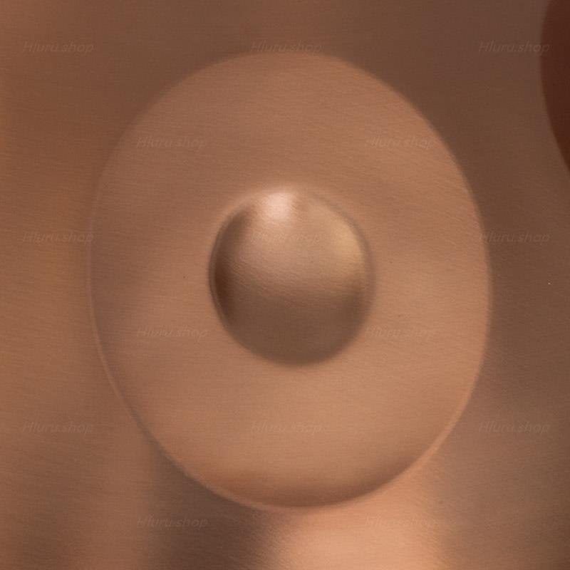 MiSoundofNature Handpan D Major 22 Pulgadas 9 Notas DC STL Hang Drum For Beginners