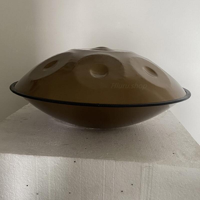 MiSoundofNature Handpan D Major 22 Pulgadas 9 Notas DC STL Hang Drum For Beginners