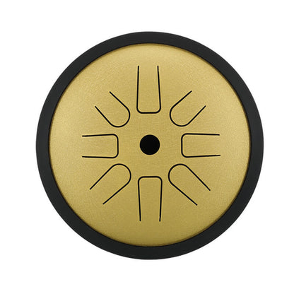 Buy One Get One Free - HLURU Tongue Drum Flagship Duo - Titanium Steel 14" 15 Note Flagship + 6" 8 Note High Pitch Extension Tongue Drum [Engravable]