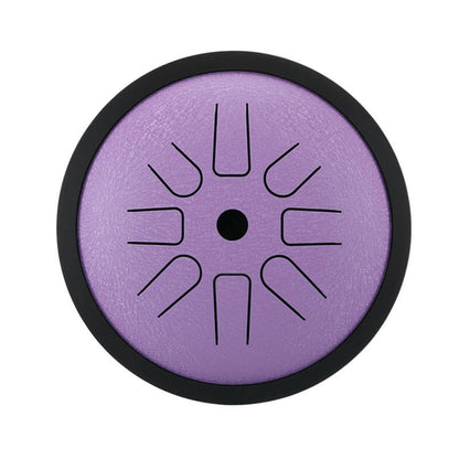 Buy One Get One Free - HLURU Tongue Drum Flagship Duo - Titanium Steel 14" 15 Note Flagship + 6" 8 Note High Pitch Extension Tongue Drum [Engravable]