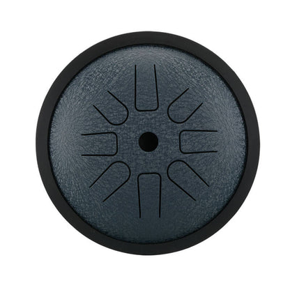 Buy One Get One Free - HLURU Tongue Drum Flagship Duo - Titanium Steel 14" 15 Note Flagship + 6" 8 Note High Pitch Extension Tongue Drum [Engravable]