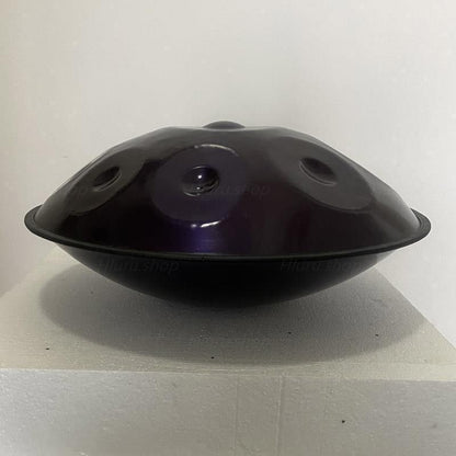 MiSoundofNature Handpan D Major 22 Pulgadas 9 Notas DC STL Hang Drum For Beginners