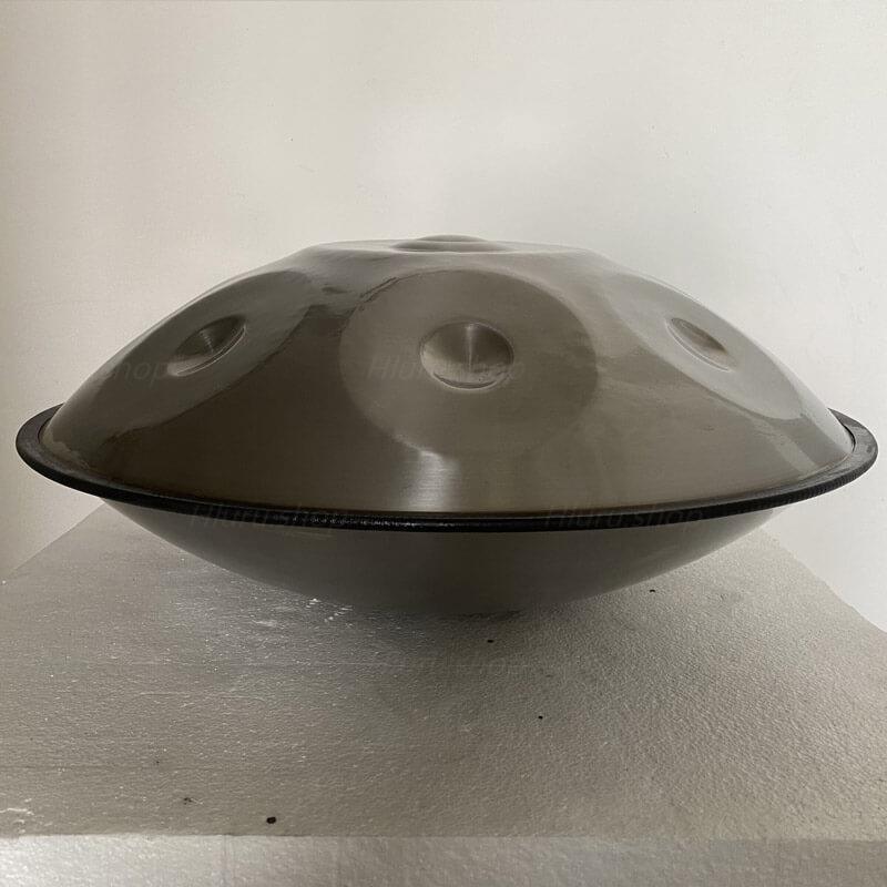 MiSoundofNature Handpan D Major 22 Pulgadas 9 Notas DC STL Hang Drum For Beginners