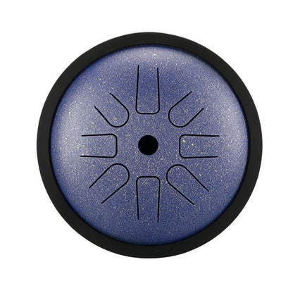 Buy One Get One Free - HLURU Tongue Drum Flagship Duo - Titanium Steel 14" 15 Note Flagship + 6" 8 Note High Pitch Extension Tongue Drum [Engravable]