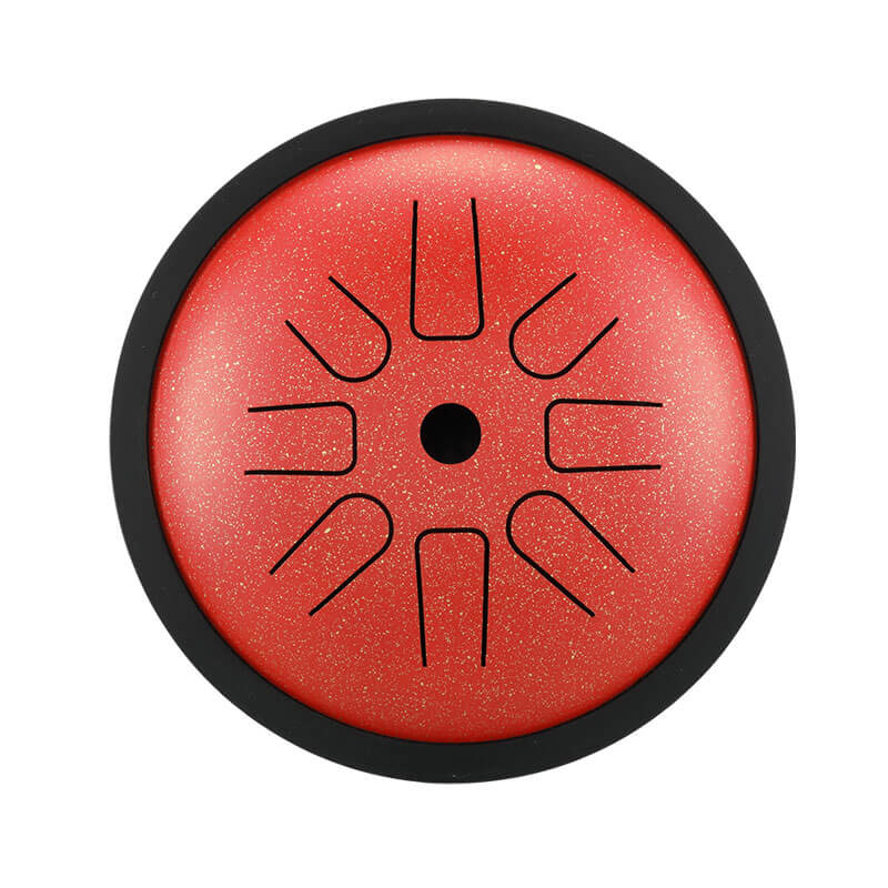 Buy One Get One Free - HLURU Tongue Drum Flagship Duo - Titanium Steel 14" 15 Note Flagship + 6" 8 Note High Pitch Extension Tongue Drum [Engravable]