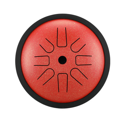 Buy One Get One Free - HLURU Tongue Drum Flagship Duo - Titanium Steel 14" 15 Note Flagship + 6" 8 Note High Pitch Extension Tongue Drum [Engravable]