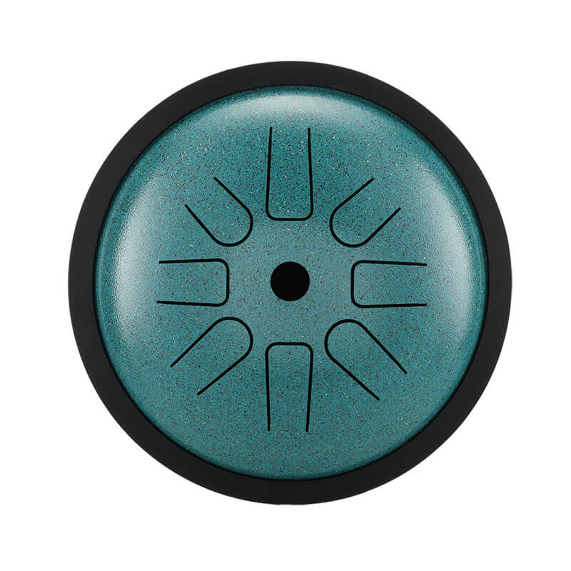 Buy One Get One Free - HLURU Tongue Drum Flagship Duo - Titanium Steel 14" 15 Note Flagship + 6" 8 Note High Pitch Extension Tongue Drum [Engravable]