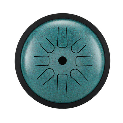 Buy One Get One Free - HLURU Tongue Drum Flagship Duo - Titanium Steel 14" 15 Note Flagship + 6" 8 Note High Pitch Extension Tongue Drum [Engravable]