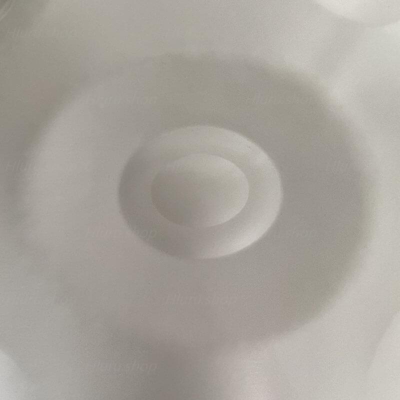 MiSoundofNature Handpan D Major 22 Pulgadas 9 Notas DC STL Hang Drum For Beginners