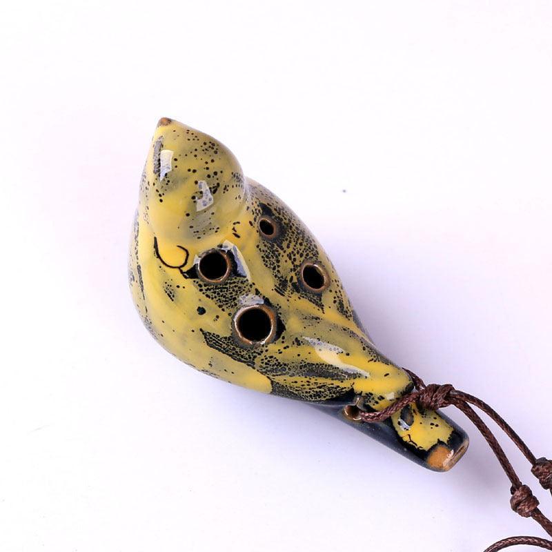Bird Ocarina 6 Hole Ocarina Alto C Pendant Ocarina Instrument Gift For Beginner - HLURU.SHOP