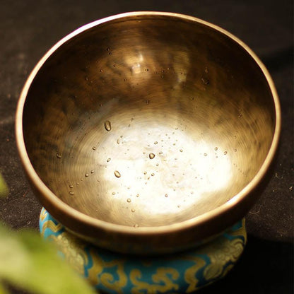 Handmade Tibetan Singing Bowl Without Engraving Nepal Full Moon Singing Bowl - HLURU.SHOP