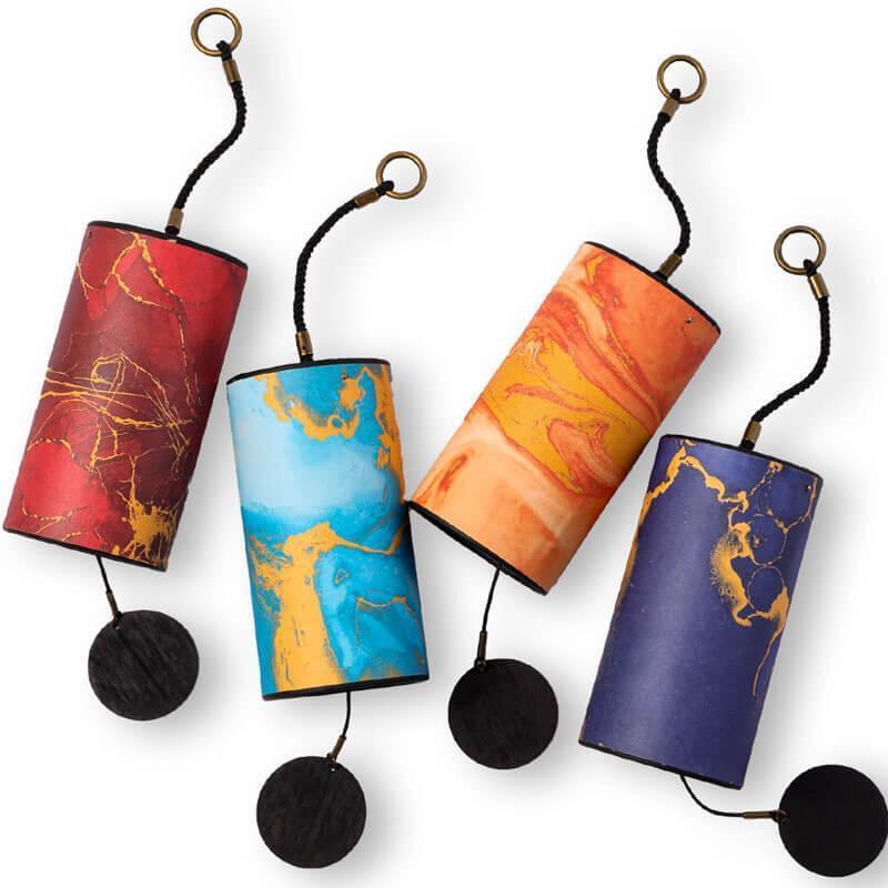 Hluru 9 Note Indoor & Outdoor Bamboo Wind Chime Chord - Dm B Em D Bm C Am Dm G | Planet Series & Energy Series - HLURU.SHOP