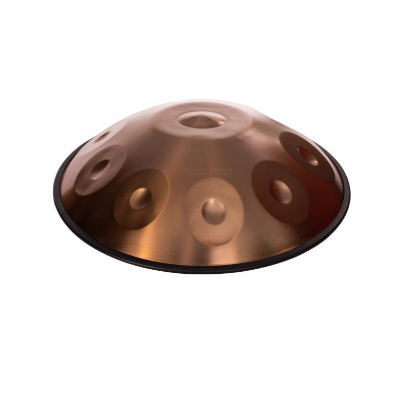 MiSoundofNature Handmade HandPan Drum D Minor Amara/Celtic Scale 22 Inch 9 Notes High-end Stainless Steel, Available in 432 Hz and 440 Hz - HLURU.SHOP