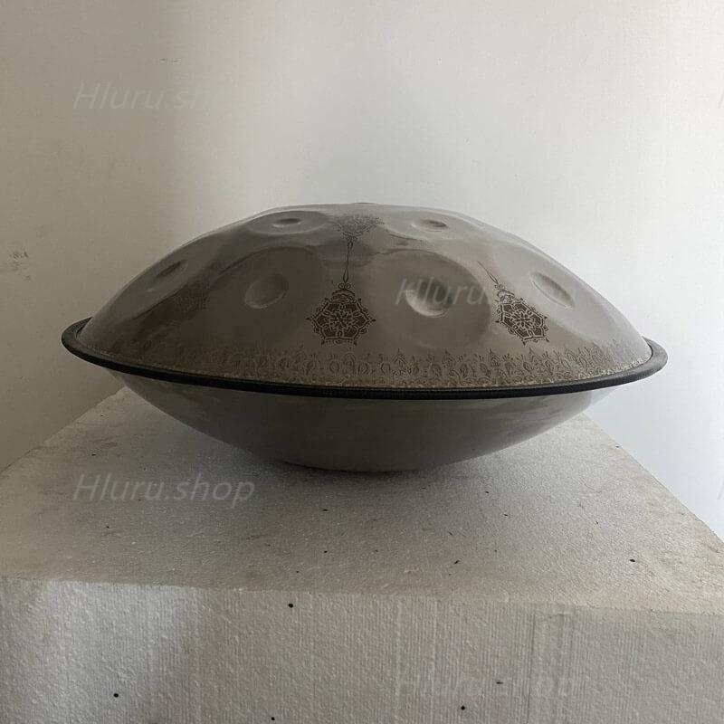 MiSoundofNature Mandala Pattern Stainless Steel Handpan Drum High-end 22 Inch 12 Notes D Minor Kurd Celtic Scale / C Major, Available in 432 Hz and 440 Hz - HLURU.SHOP