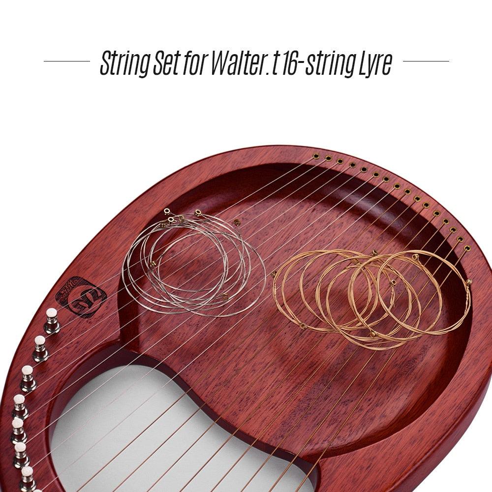 Walter A16X WH-16 Lyre Harp 16-string Set - HLURU.SHOP
