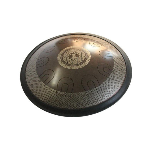 14/16/18 In 9/10/11 X 2 Notes Rattan Titanium Alloy Steel UU Tongue Drums in 432 440 Hz - C/D Minor, D/E Major, Celtic, Aeolian, Arab/Chinese/Japanese Mode - HLURU.SHOP