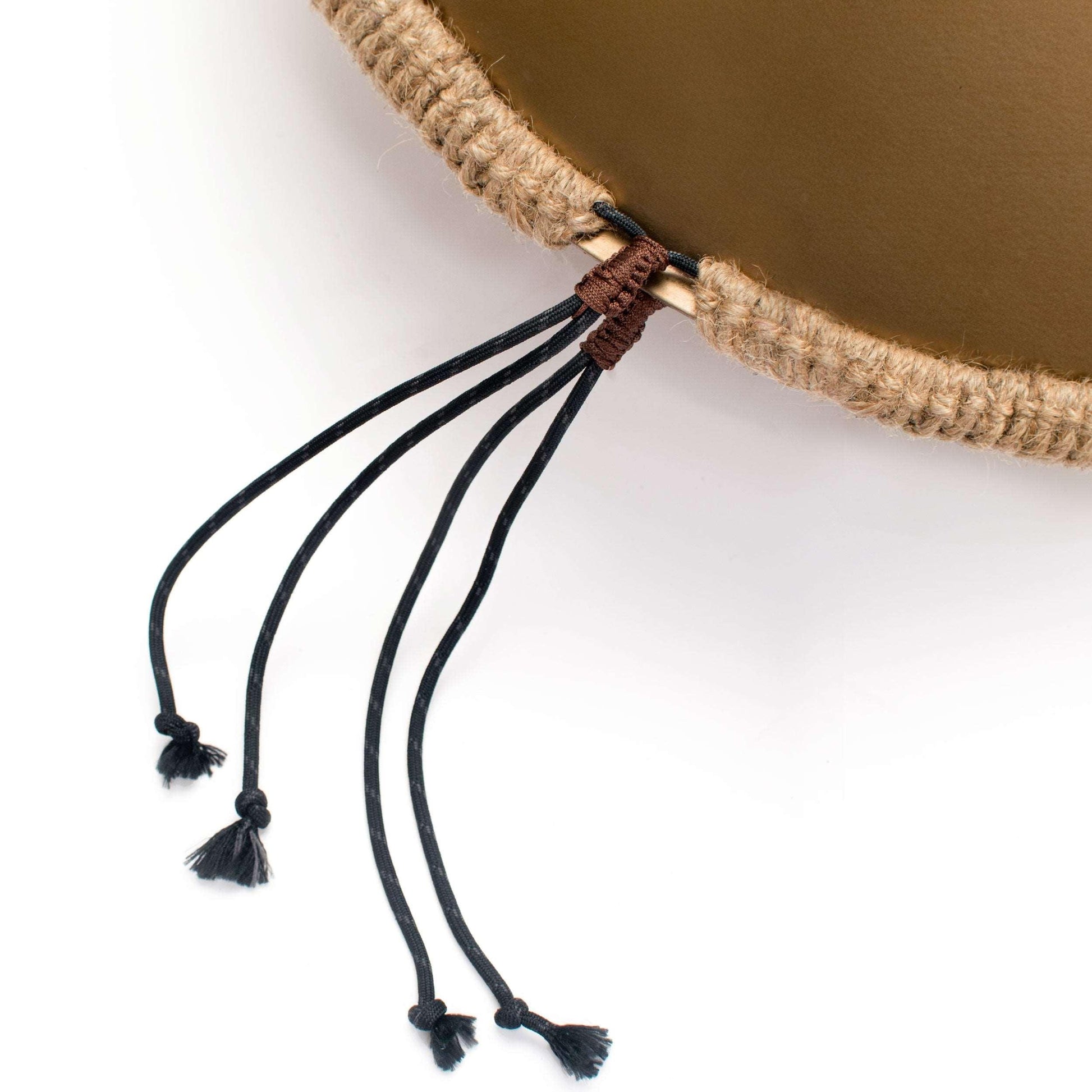 AS TEMAN | Handpan Braided Rope | Beige decorative and protective rope for handpan - HLURU.SHOP
