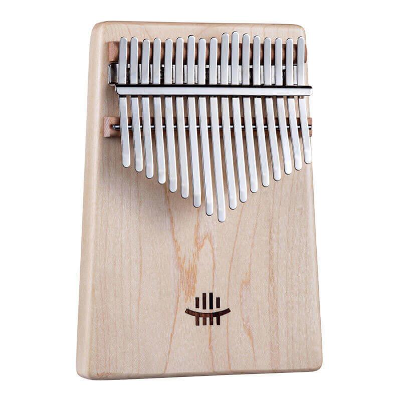 HLURU 17 Key Flat Board Kalimba Thumb Piano, Maple Single Board C Tone Kalimba Instrument - HLURU.SHOP