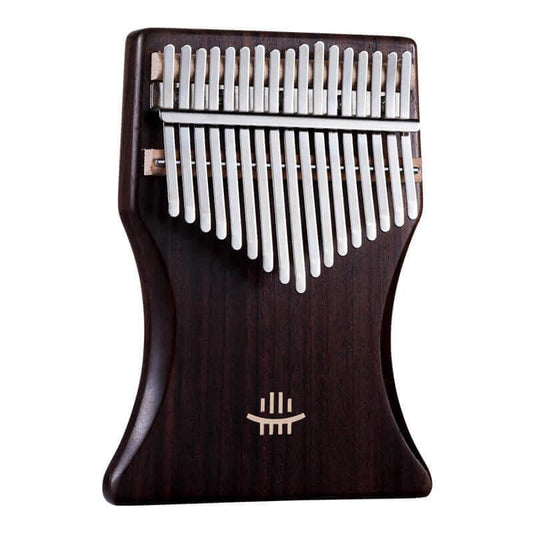 HLURU 17 Key Flat Board Kalimba Thumb Piano, Rosewood Cup Plate Single Board C Tone Kalimba Instrument - HLURU.SHOP