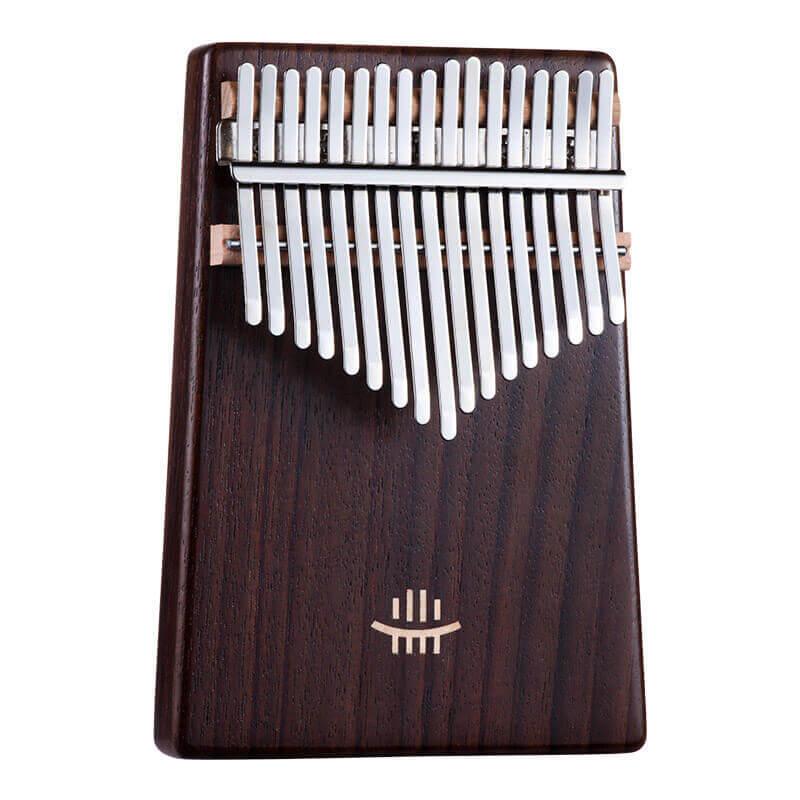 HLURU 17 Key Flat Board Kalimba Thumb Piano, Rosewood Single Board C Tone Kalimba Instrument - HLURU.SHOP