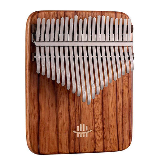 HLURU 21 Key Flat Board Kalimba Thumb Piano, Gabonese Rosewood Single Board Arc Chamfering C Tone Kalimba Instrument - HLURU.SHOP