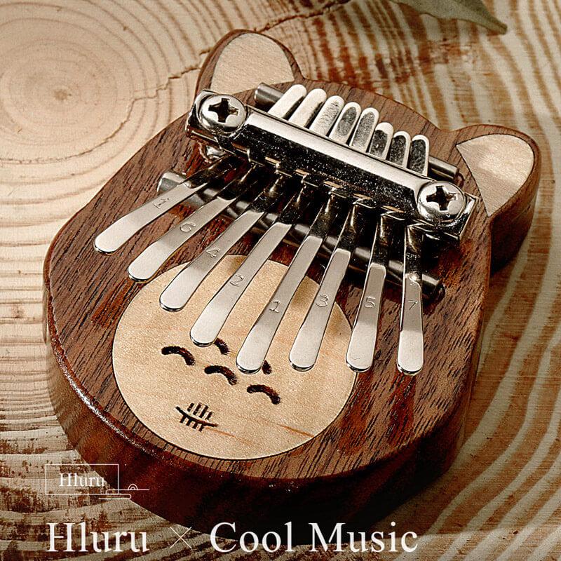 HLURU Mini 8 Key Thumb Piano Kalimba, Walnut & Maple Totoro Portable Finger Piano For Kids & Adult Beginners - HLURU.SHOP