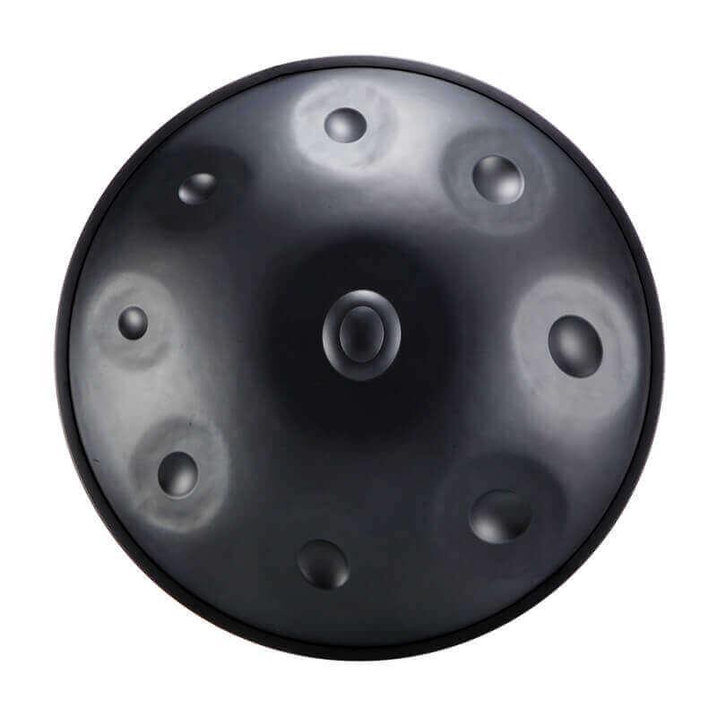 MiSoundofNature Handmade HandPan Drum D Minor Amara/Celtic Scale 22 Inches 9 Notes High-end Nitride Steel Percussion Instrument, Available in 432 Hz and 440 Hz - HLURU.SHOP