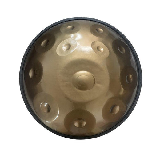 MiSoundofNature Handpan Drum 22 Inch 12 Notes D Minor Kurd Celtic Scale / C Major High-end Stainless Steel Percussion Instrument, Available in 432 Hz and 440 Hz - HLURU.SHOP