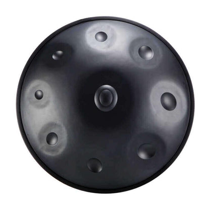 MiSoundofNature Handpan Hand Pan Drum Kurd Scale / Celtic Scale D Minor 22 Inch 9 Notes Featured High-end Nitride Steel Percussion Instrument, Available in 432 Hz and 440 Hz - HLURU.SHOP